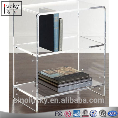 High Clear Acrylic Book Shelf Bookecase